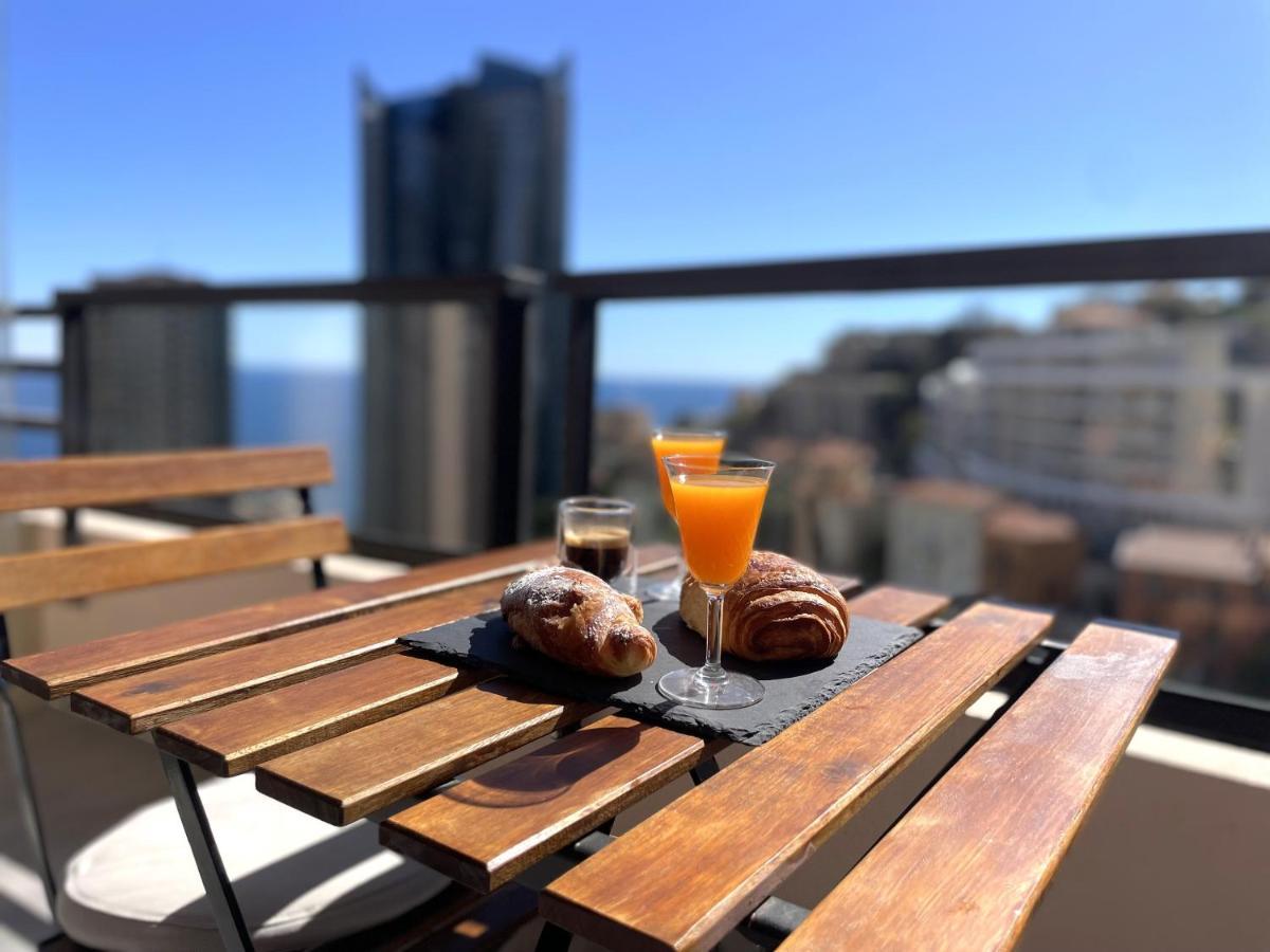 New Studio, Piscine Et Vue Mer • Proche De Monaco Beausoleil Luaran gambar